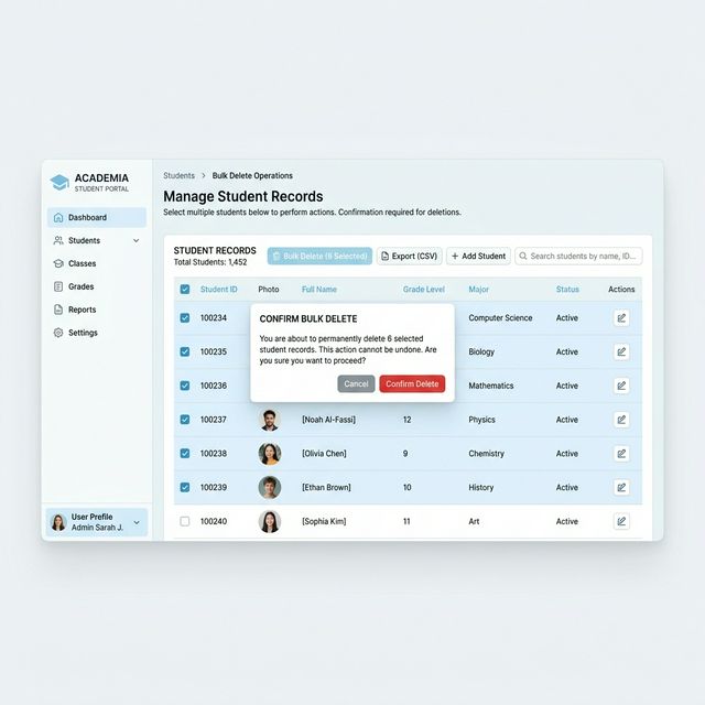 MassData Student Portal